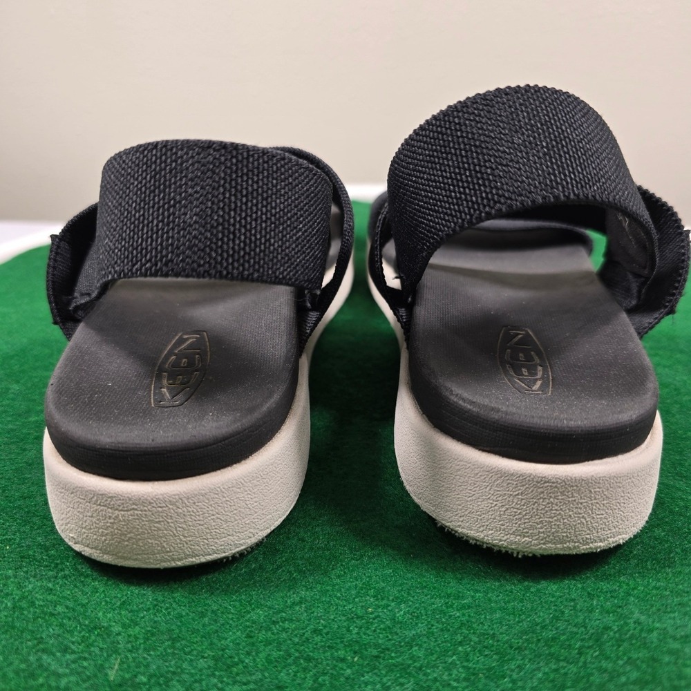 Keen Elle Backstrap Sandals Womens 9 Black Stretch Gore Platform 1022620 - Picture 5 of 9